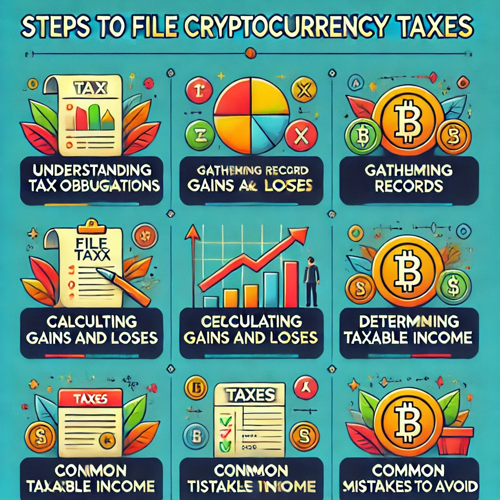 steps to file crypto taxes